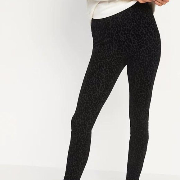 Old Navy Pants - High-Waisted Stevie Leopard-Print Pants for Women